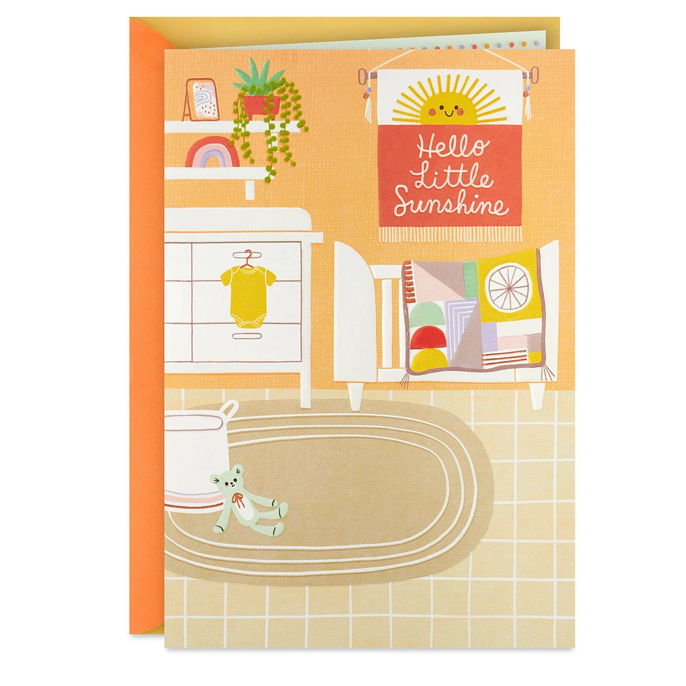 Hello Little Sunshine New Baby Card for only USD 2.99 | Hallmark