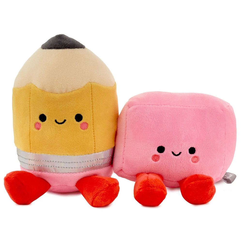 Better Together Pencil and Eraser Magnetic Plush Pair, 6" for only USD 16.99 | Hallmark
