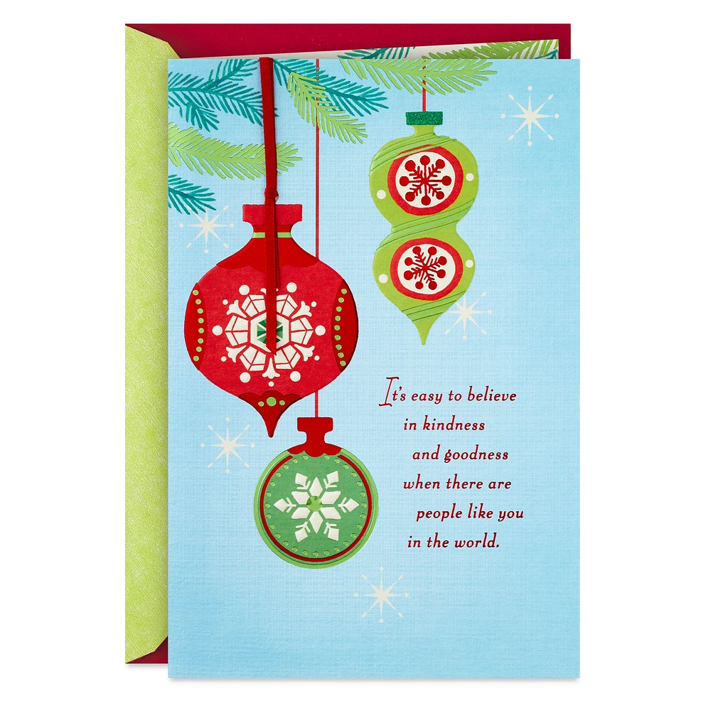 Kindness and Goodness Christmas Card for only USD 5.99 | Hallmark