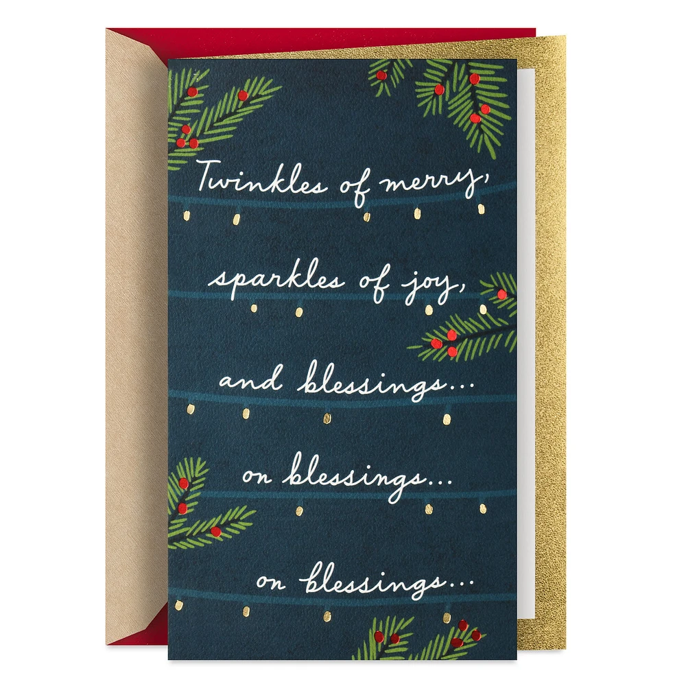 Blessings on Blessings Christmas Card for Daughter-in-Law for only USD 5.59 | Hallmark