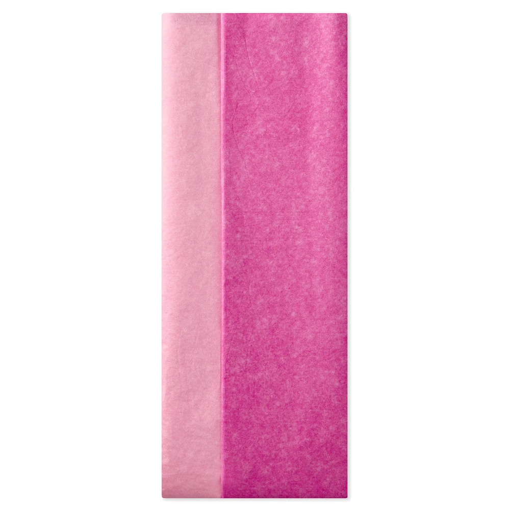 Solid Hot Pink/Medium Pink 2-Pack Tissue Paper, 6 sheets for only USD 1.99 | Hallmark