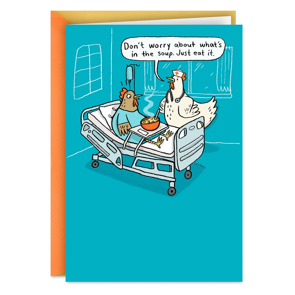 Just Eat It Funny Get Well Card for only USD 3.99 | Hallmark