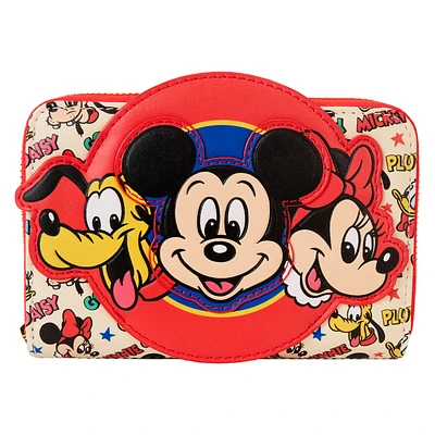 Loungefly Disney Mickey Mouse and Friends Zip-Around Wallet for only USD 40.00 | Hallmark