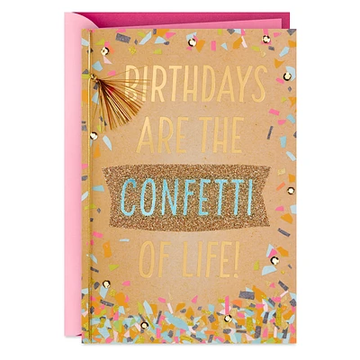 Confetti of Life Birthday Card for only USD 7.99 | Hallmark