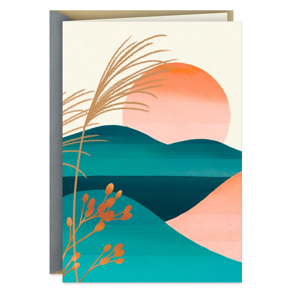 Sunset Landscape Blank Card for only USD 2.99 | Hallmark