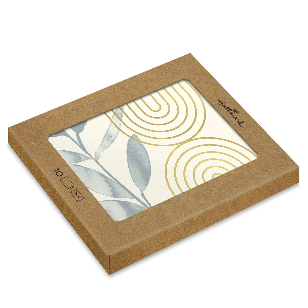 Arches and Eucalyptus Blank Notes, Pack of 10 for only USD 10.49 | Hallmark