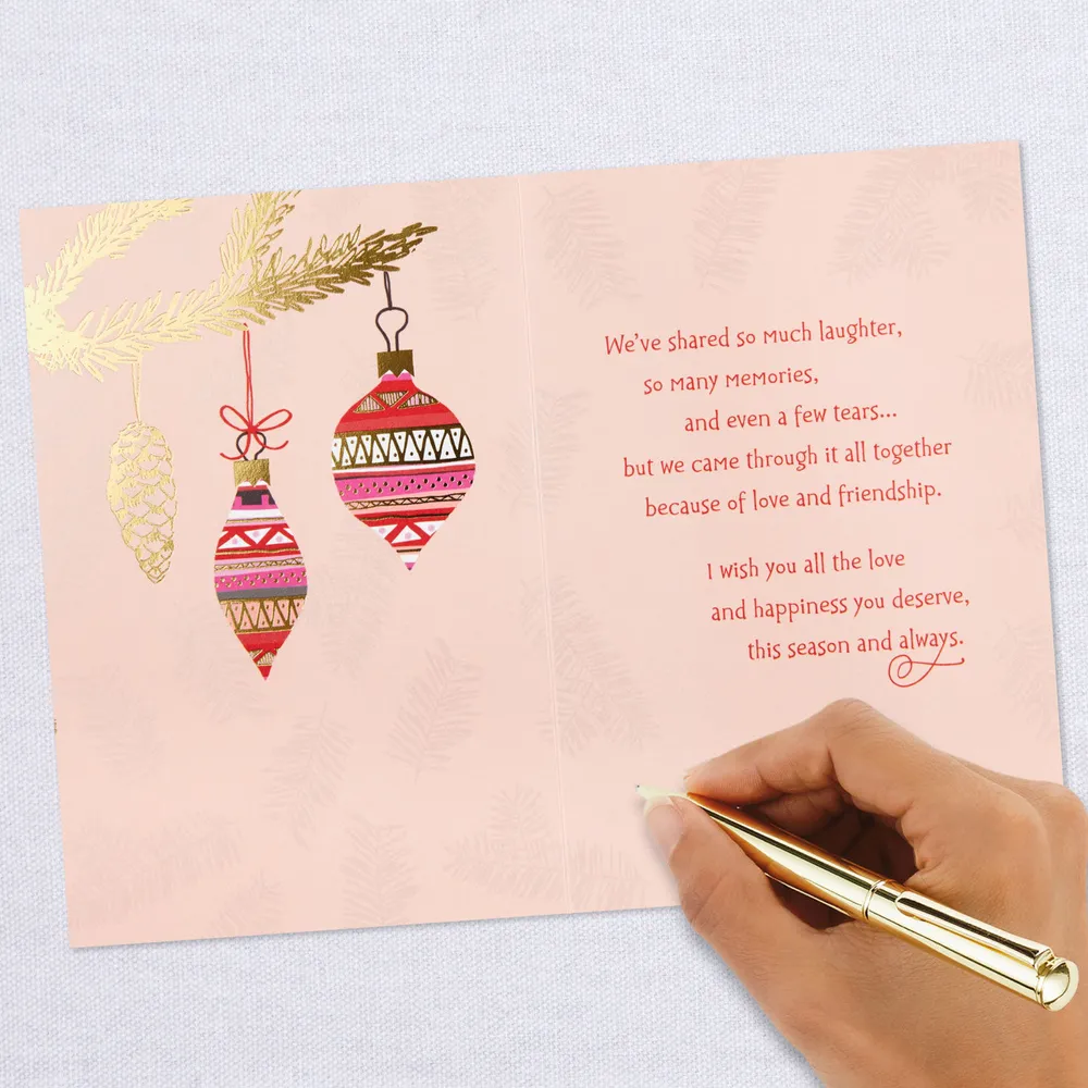 Love and Happiness Christmas Card for Friend for only USD 5.29 | Hallmark