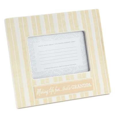 Grandpa Makes Life Fun Picture Frame, 4x6 for only USD 22.99 | Hallmark