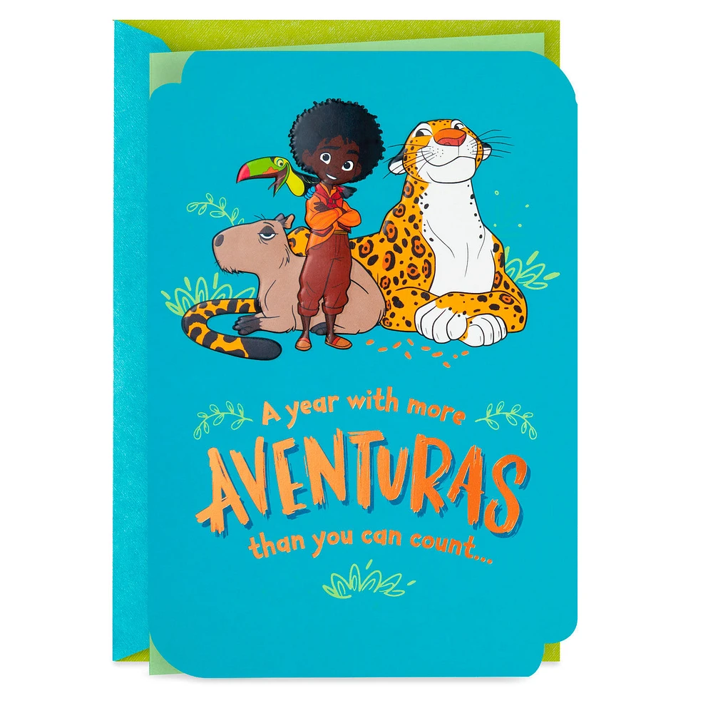 Disney Encanto Antonio More Adventures Bilingual Birthday Card for only USD 4.59 | Hallmark