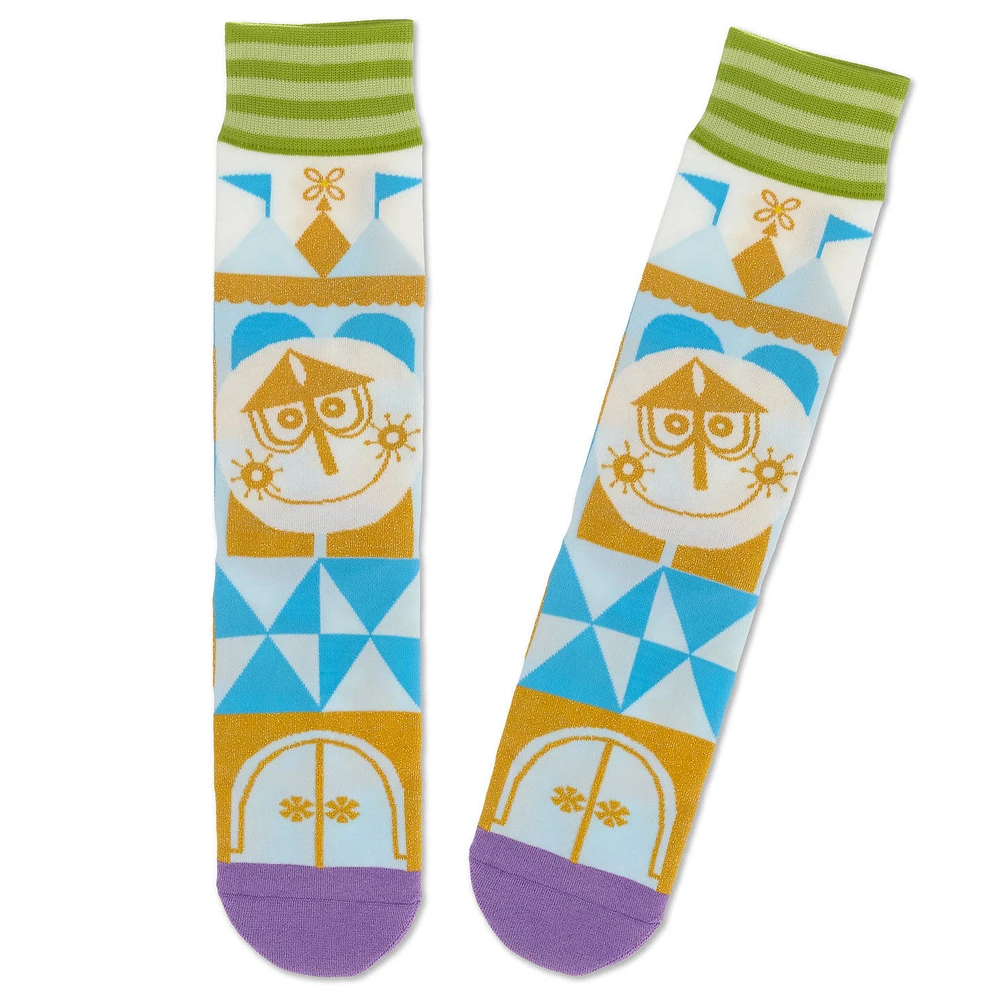 Disney It's a Small World Novelty Crew Socks for only USD 14.99 | Hallmark