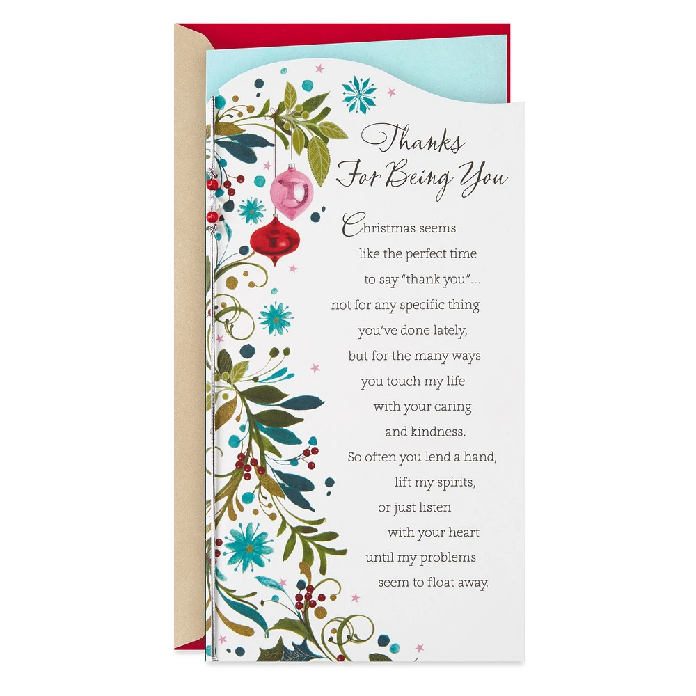 Thanks for Being You Christmas Card for only USD 4.99 | Hallmark