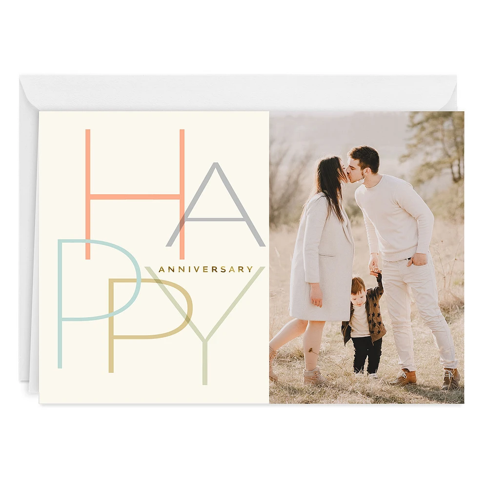 Personalized Always There for Each Other Anniversary Photo Card for only USD 4.99 | Hallmark