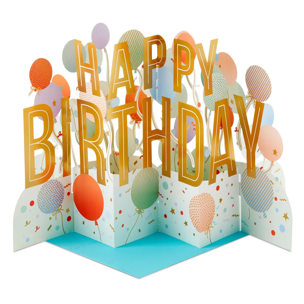 12.38" Jumbo Celebrate Big-Time 3D Pop-Up Birthday Card for only USD 9.99 | Hallmark