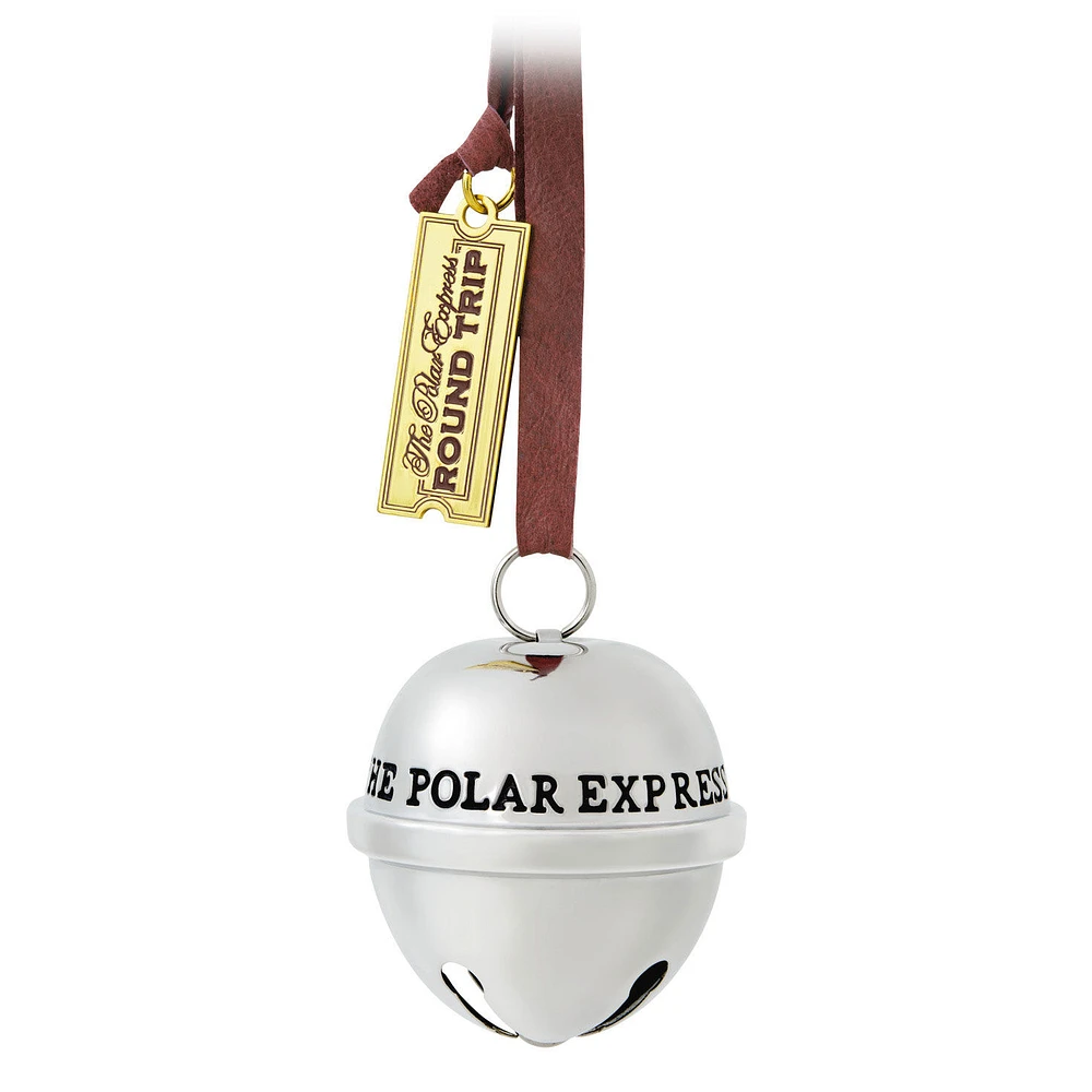 The Polar Express™ Santa's Sleigh Bell 2025 Metal Ornament for only USD 23.99 | Hallmark