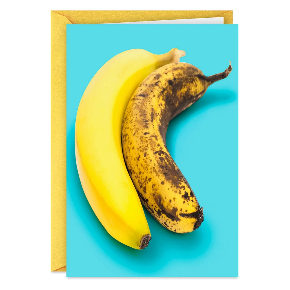 Aging Only Matters to a Banana Funny Birthday Card for only USD 3.99 | Hallmark