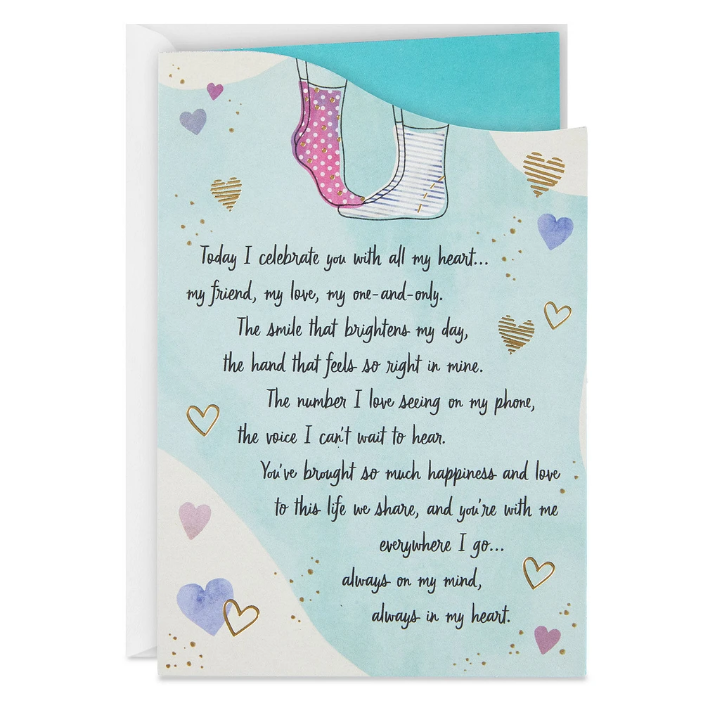 I Celebrate You With All My Heart Romantic Birthday Card for only USD 4.59 | Hallmark