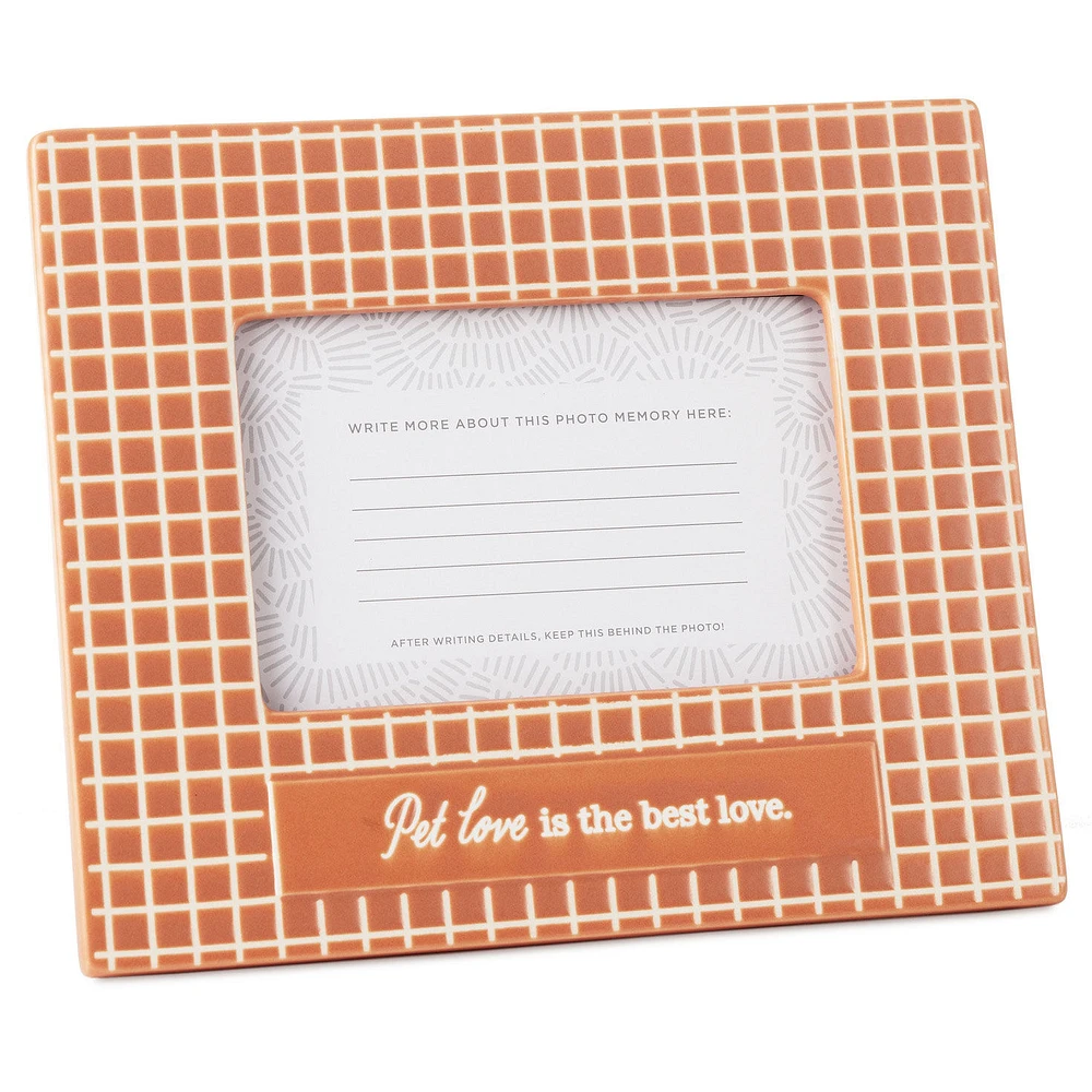 Pet Love Is the Best Love Picture Frame, 4x6 for only USD 22.99 | Hallmark