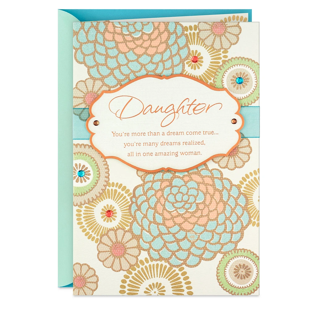 You're A Dream Come True Birthday Card for Daughter for only USD 9.99 | Hallmark