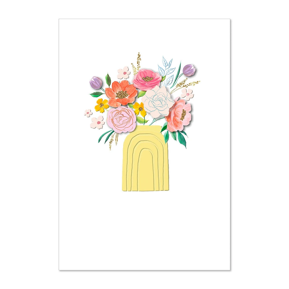 Flower Bouquet Blank Card for only USD 8.59 | Hallmark