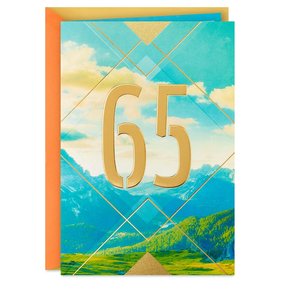 Savor the Adventure 65th Birthday Card for only USD 5.59 | Hallmark