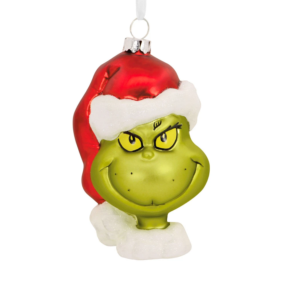 Dr. Seuss's How the Grinch Stole Christmas!™ Grinch Blown Glass Hallmark Ornament for only USD 11.49 | Hallmark