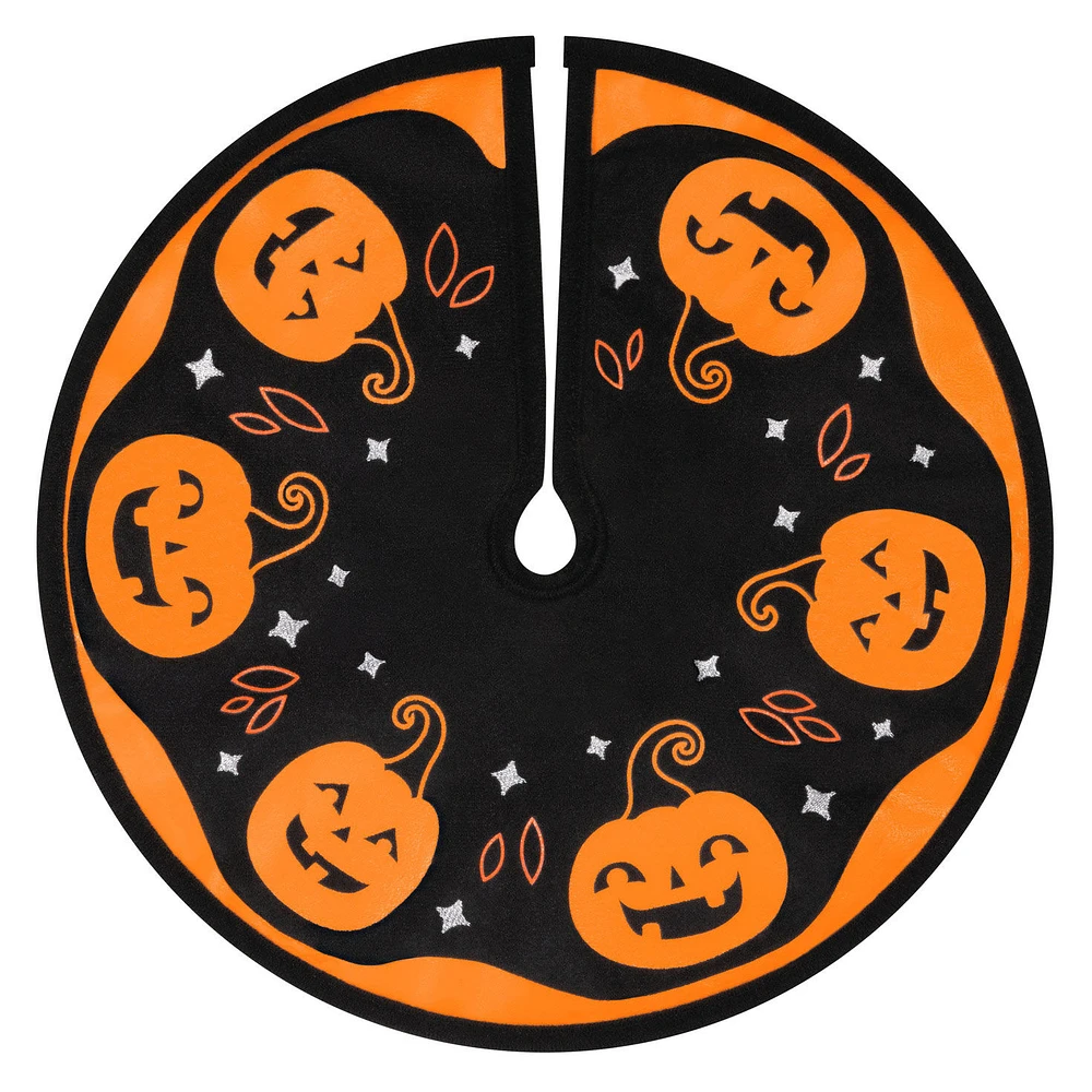 Mini Halloween Time Fabric Tree Skirt, 12" for only USD 20.99 | Hallmark