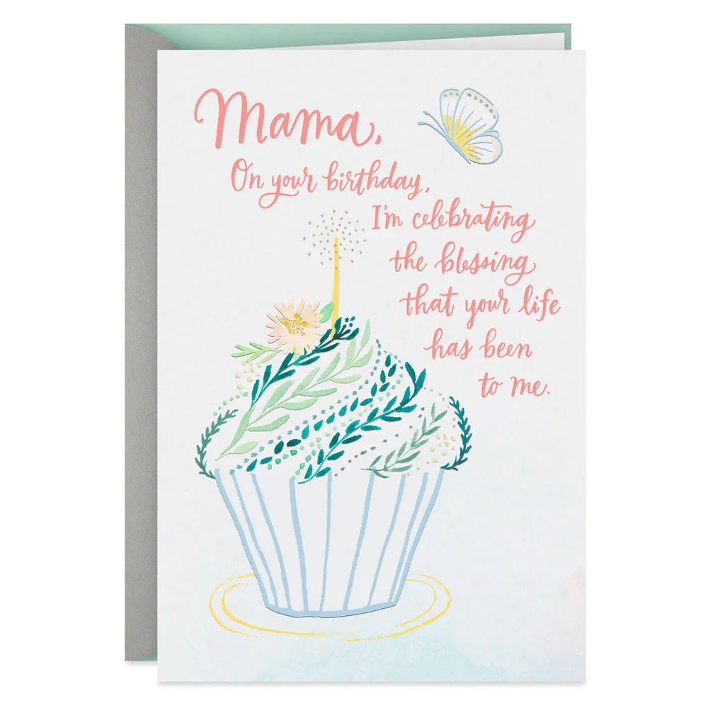 Mama, Your Life Is a Blessing Religious Birthday Card for only USD 3.59 | Hallmark