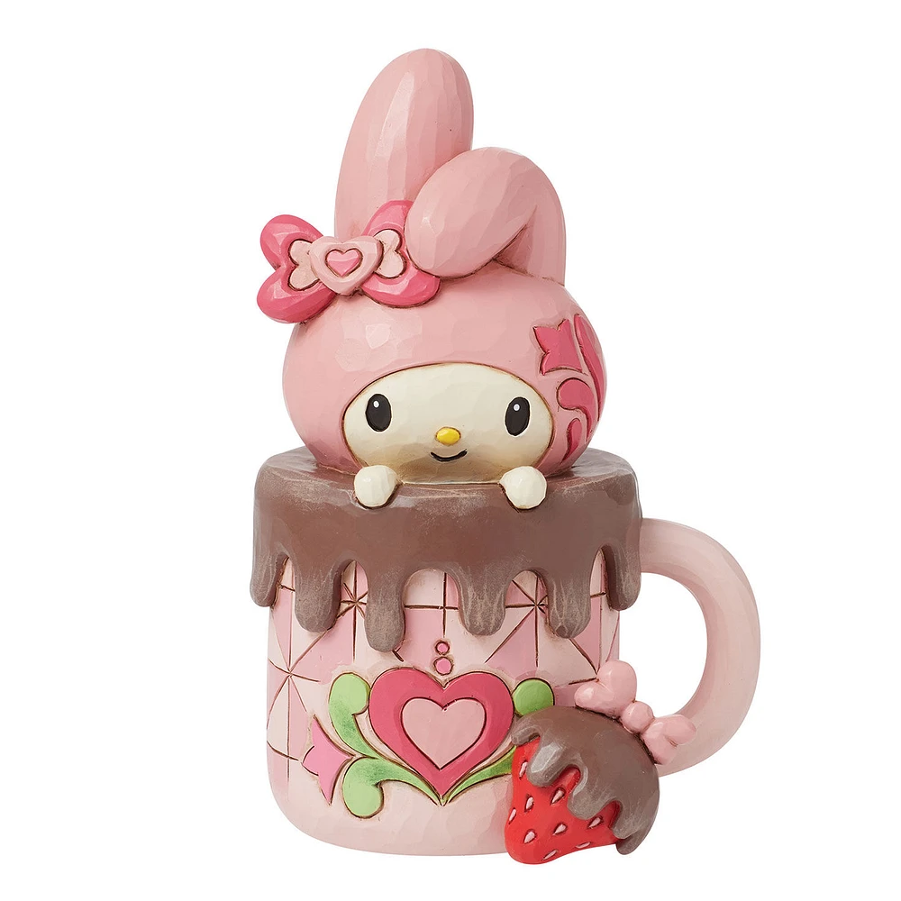 Jim Shore Sanrio My Melody Hot Cocoa Figurine, 5" for only USD 36.99 | Hallmark