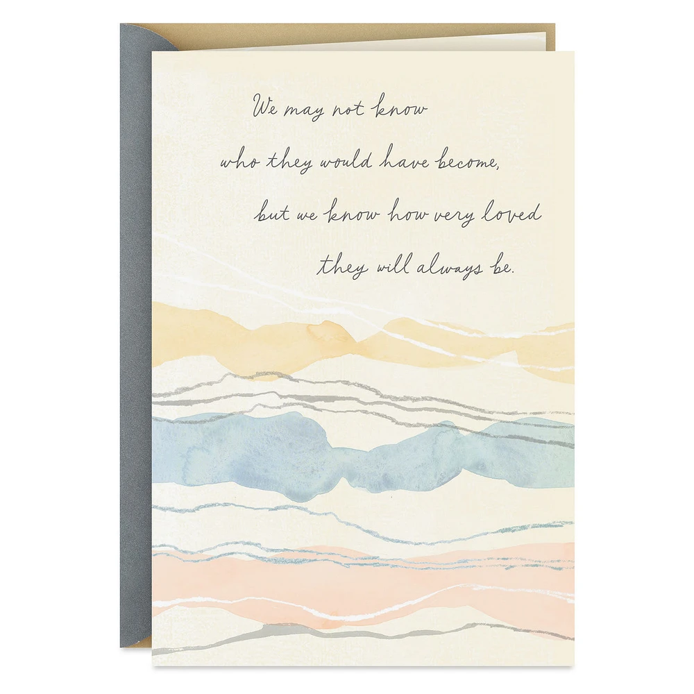 They'll Always Be Loved Sympathy Card for Loss of Baby for only USD 2.99 | Hallmark