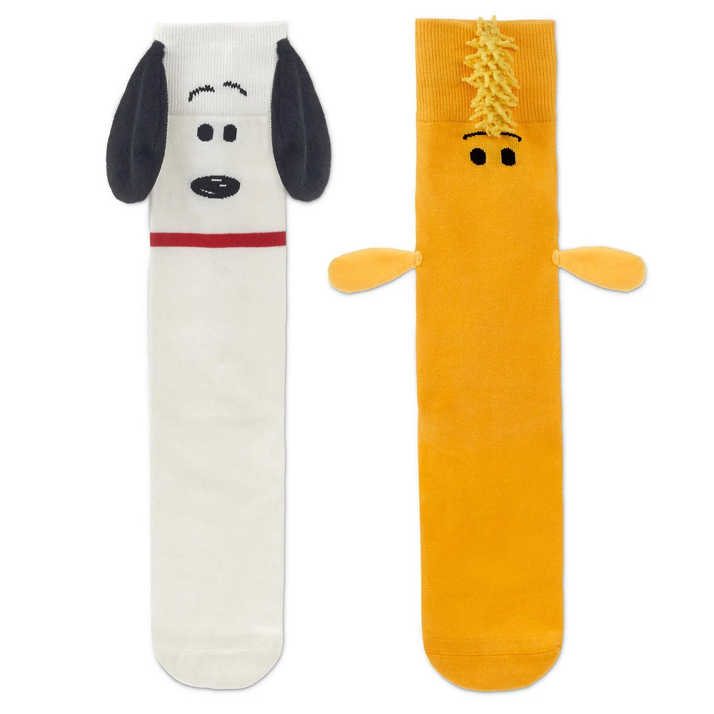 Peanuts® Snoopy and Woodstock Mismatched Novelty Socks for only USD 19.99 | Hallmark