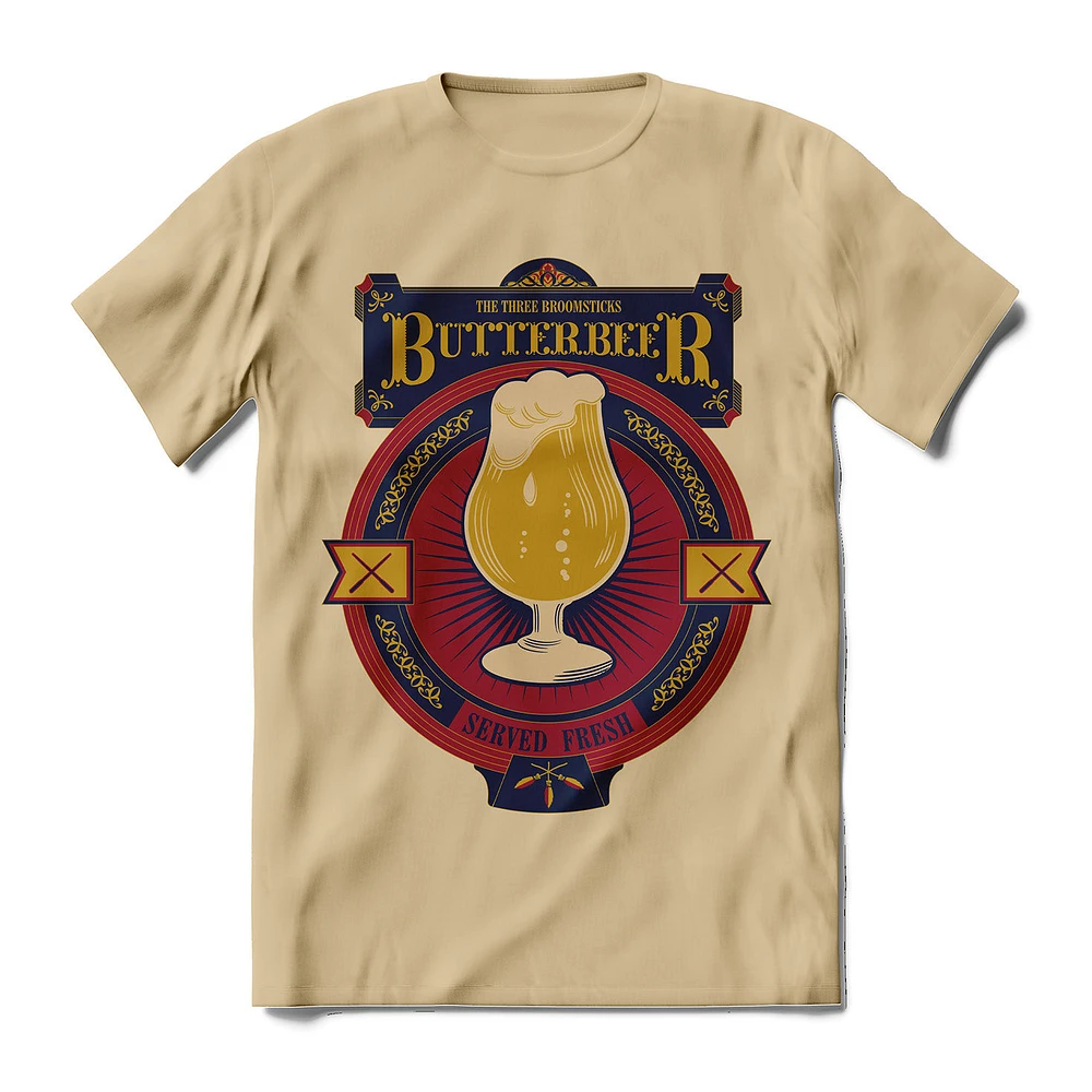 Brief Insanity Harry Potter Butterbeer Tan T-Shirt for only USD 27.99 | Hallmark