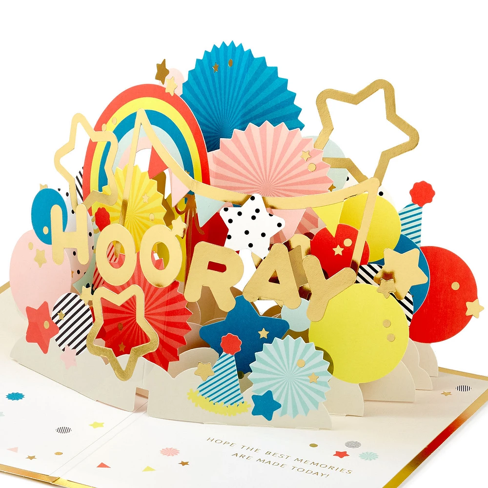 Time to Celebrate 3D Pop-Up Card for only USD 12.99 | Hallmark