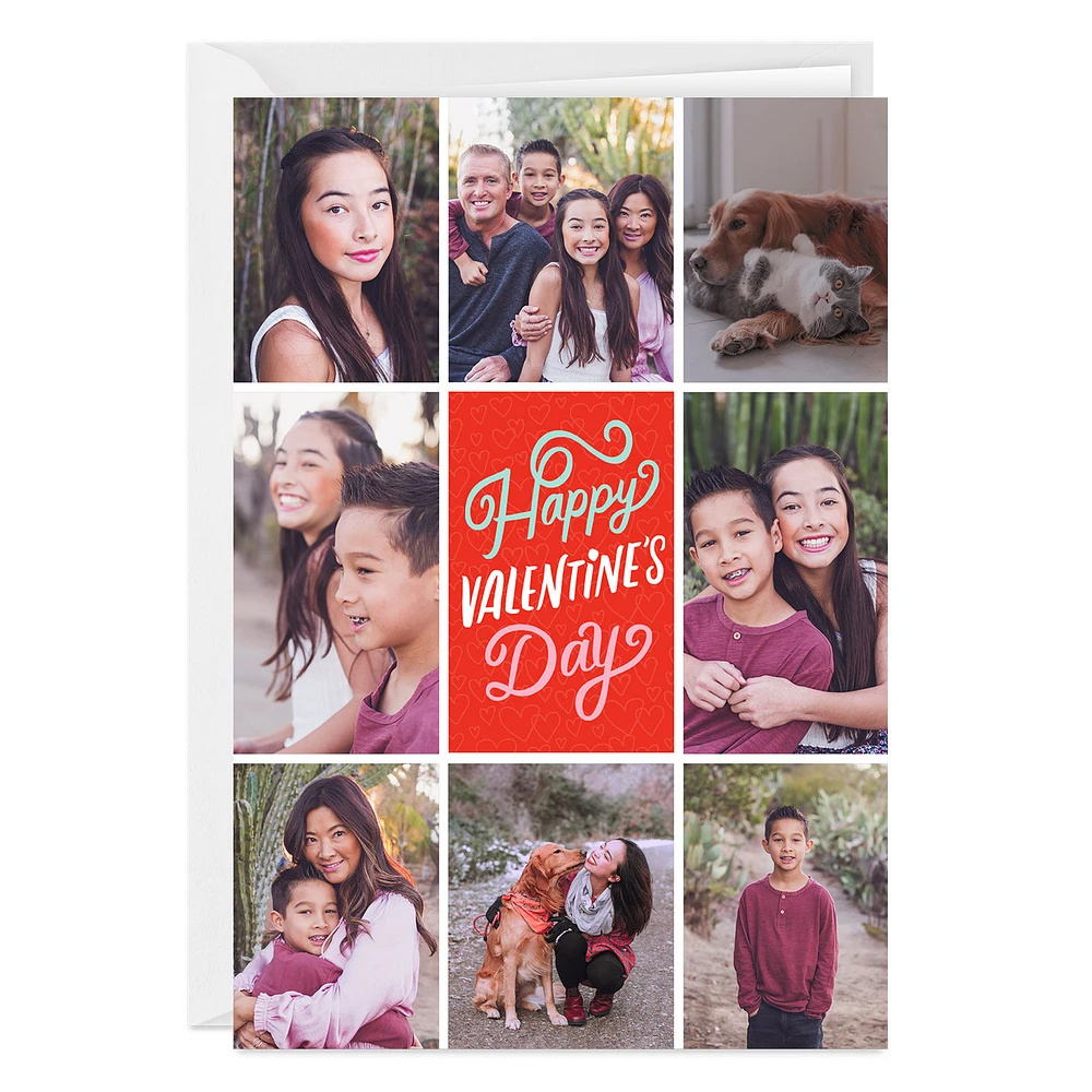 Happy Valentine's Day Photo Collage Custom Card for only USD 4.99 | Hallmark