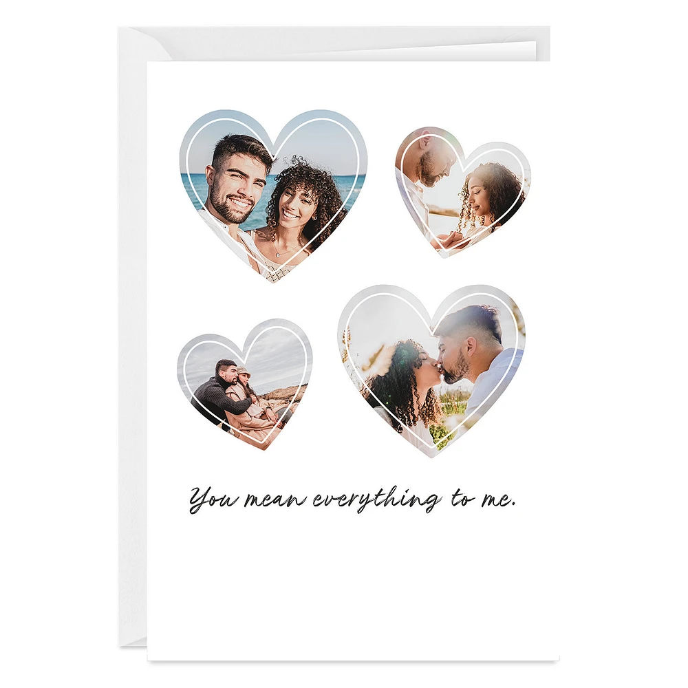 Heart-Shaped Frames Custom Love Card for only USD 4.99 | Hallmark