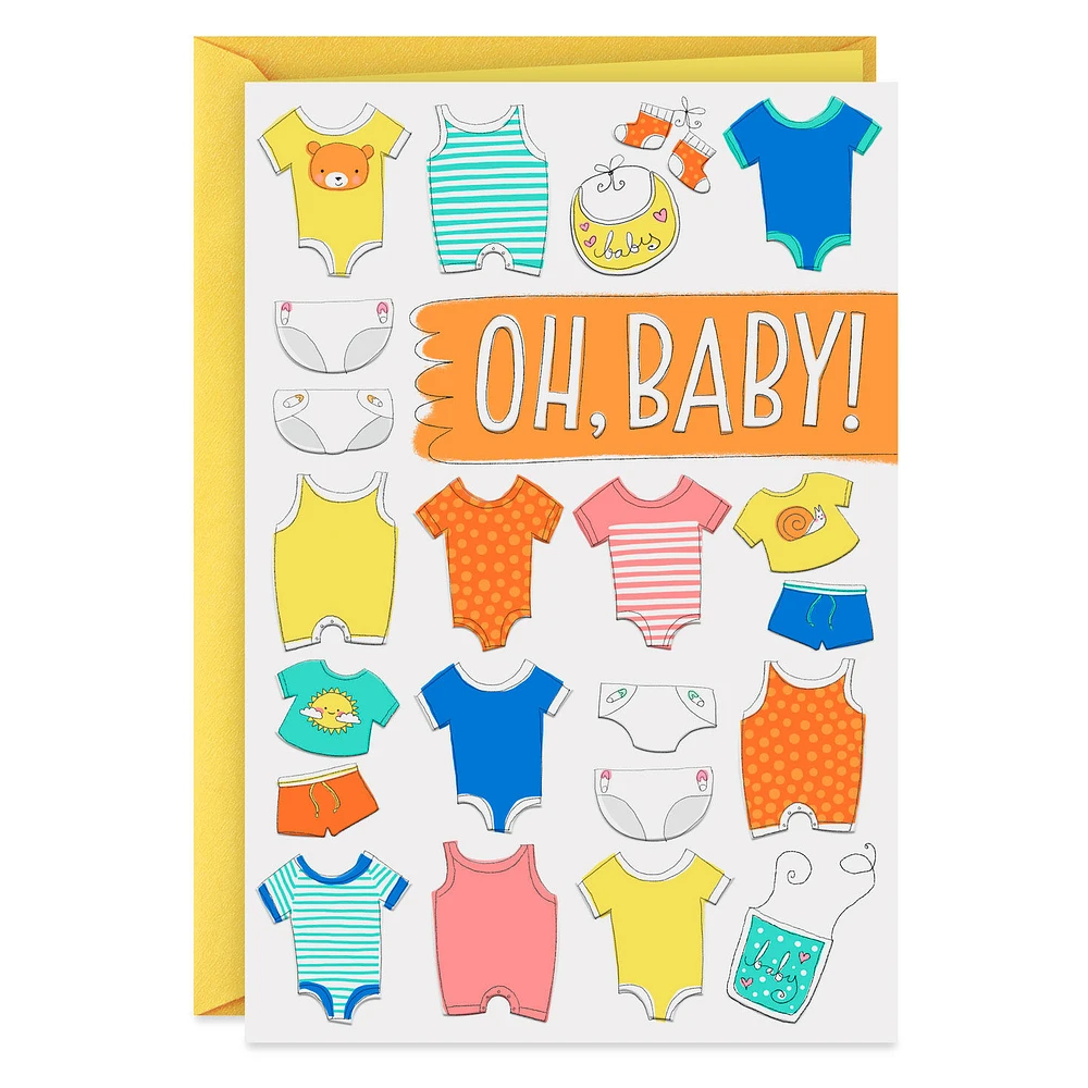 Big Congrats on Your New Little One New Baby Card for only USD 2.50 | Hallmark
