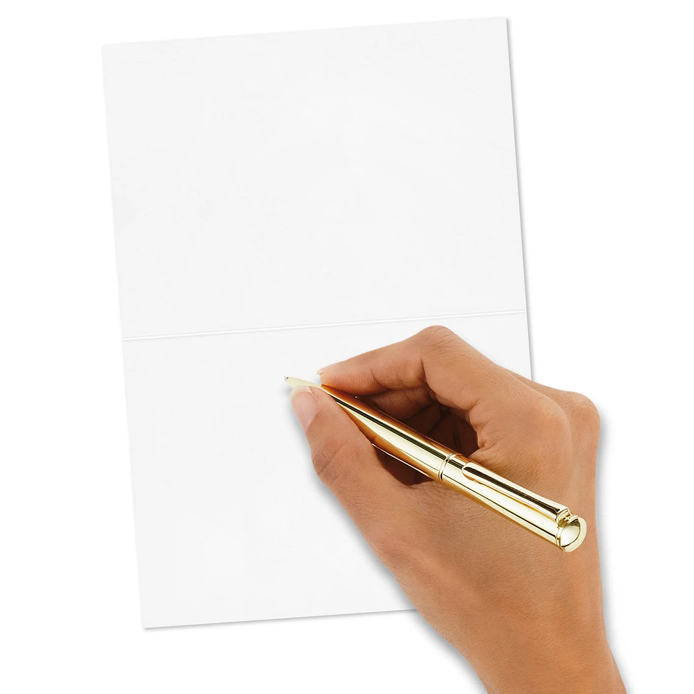 Gold Stripes on Ivory Blank Thank You Notes, Pack of 10 for only USD 10.49 | Hallmark