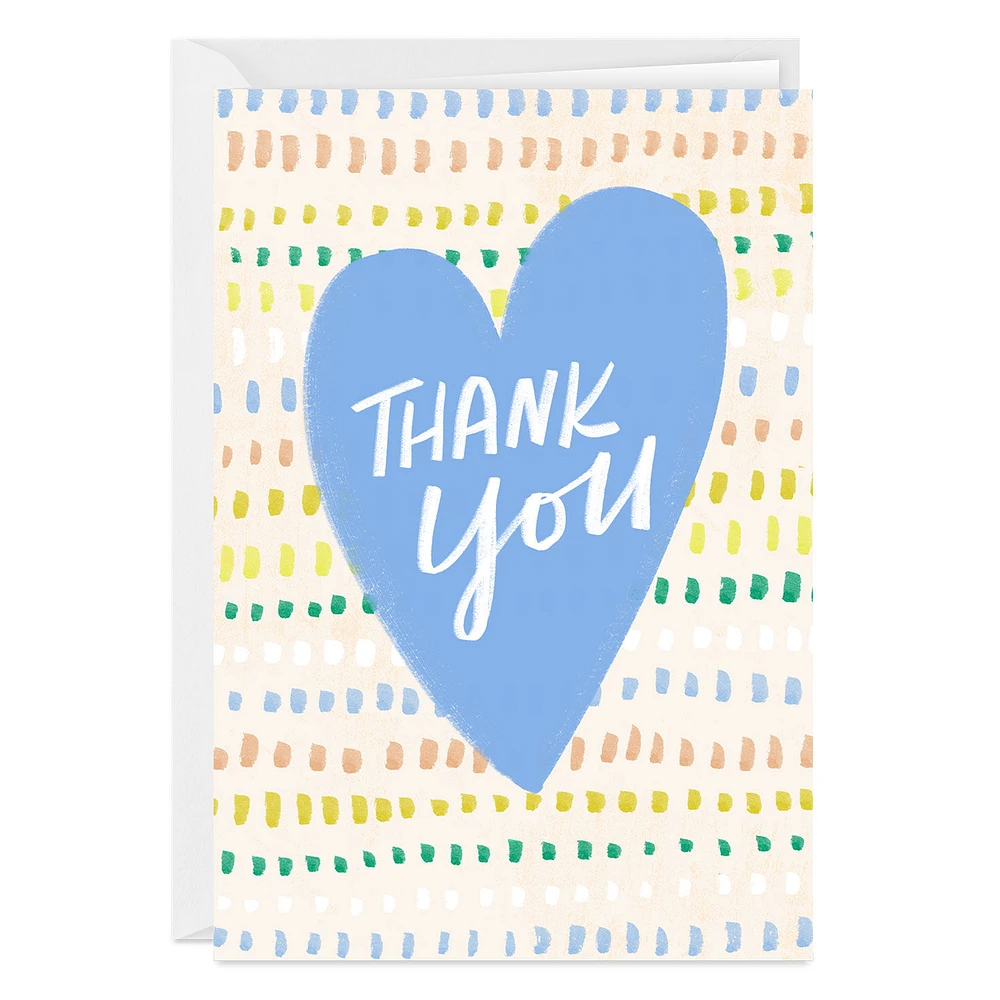 Artsy Heart Custom Thank You Card for only USD 4.99 | Hallmark