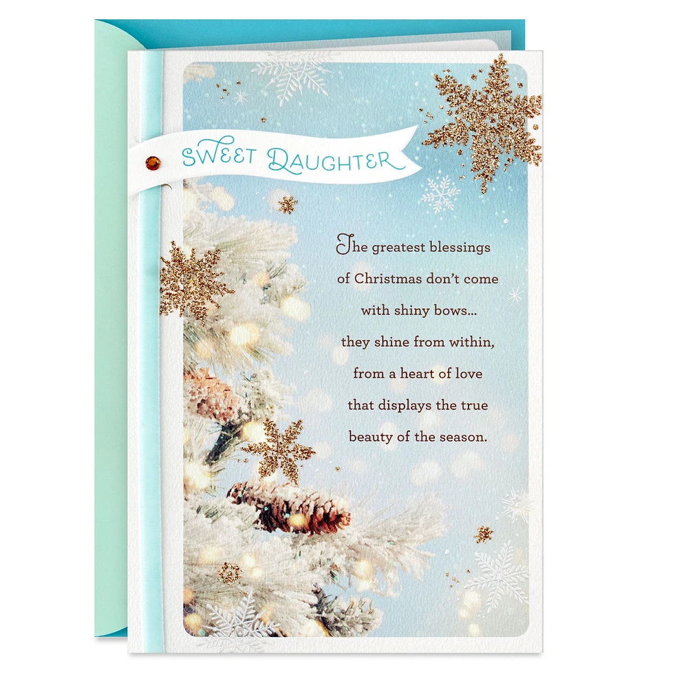 You're a Gift and a Blessing Religious Christmas Card for Daughter for only USD 5.99 | Hallmark