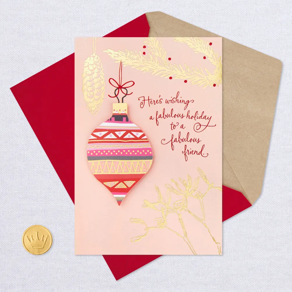 Love and Happiness Christmas Card for Friend for only USD 5.29 | Hallmark