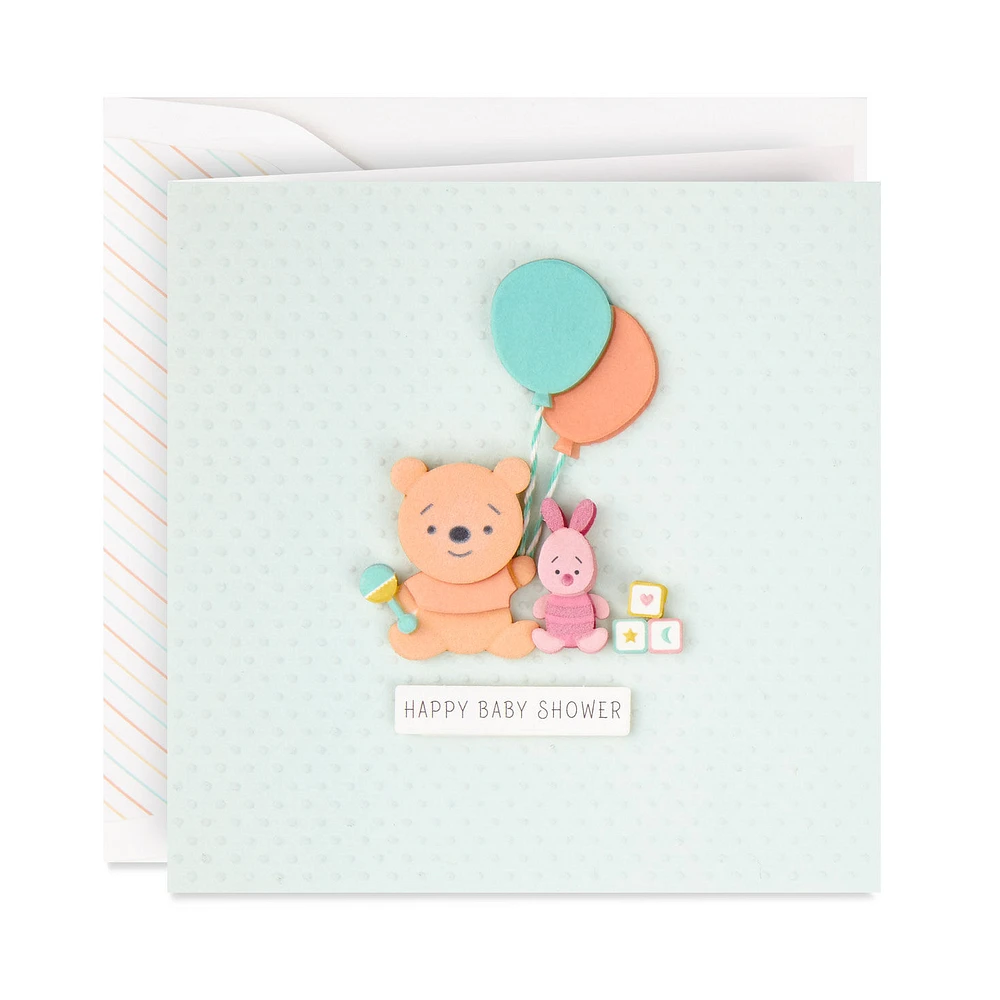 Disney Winnie the Pooh Never a Sweeter Thing Baby Shower Card for only USD 7.59 | Hallmark