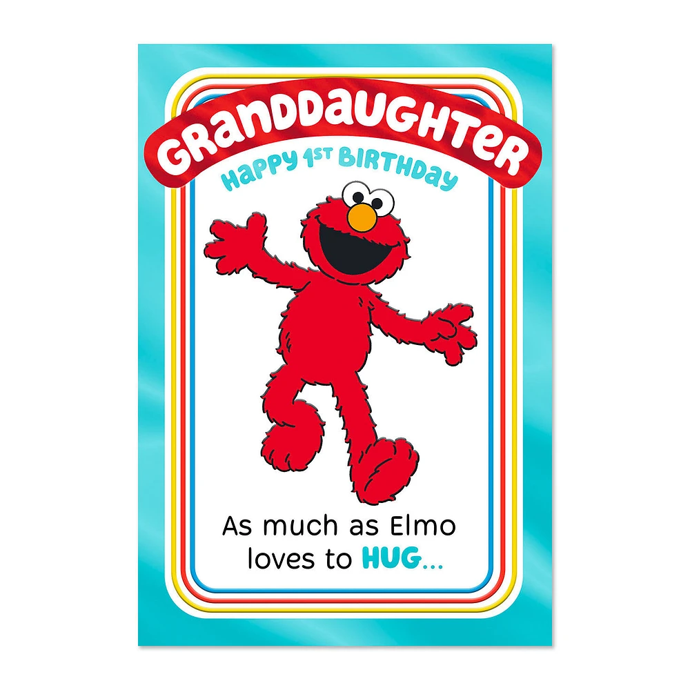 Sesame Street® Loved a Bunch 1st Birthday Card for Granddaughter for only USD 4.99 | Hallmark