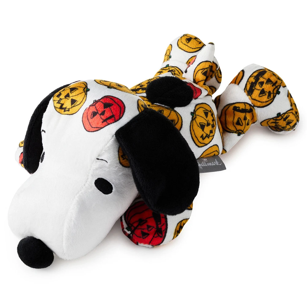 Peanuts® Jack-o'-Lanterns Floppy Snoopy Plush for only USD 20.99 | Hallmark