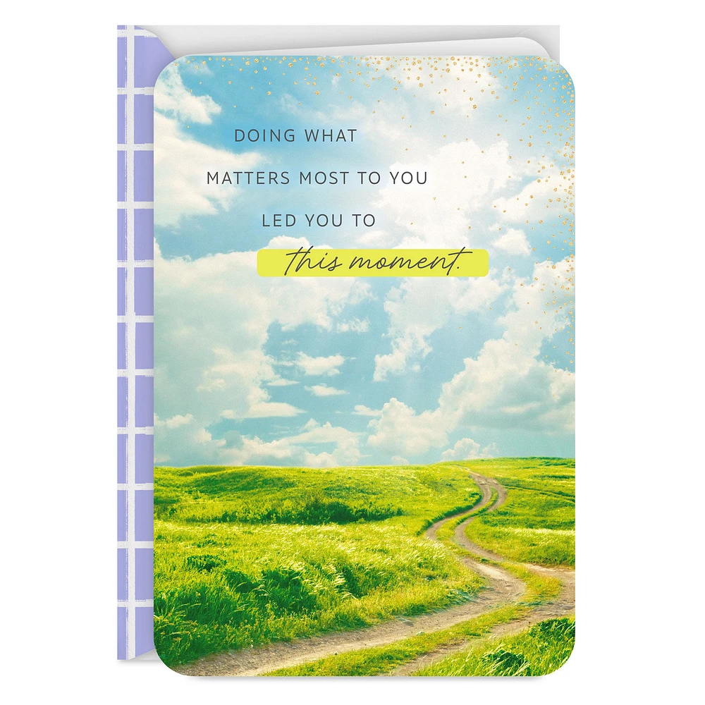 Can't Wait to See What's Next Good Luck Card for only USD 2.99 | Hallmark