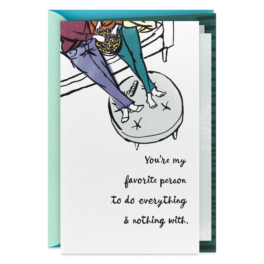 Our You-and-Me Time Is My Favorite Time Love Card for only USD 5.59 | Hallmark