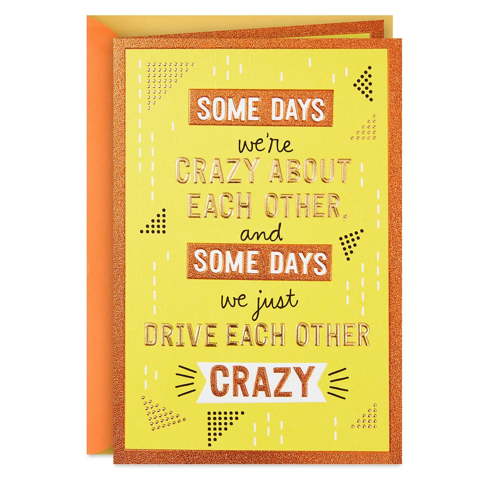I'm Crazy in Love With You Love Card for only USD 5.59 | Hallmark