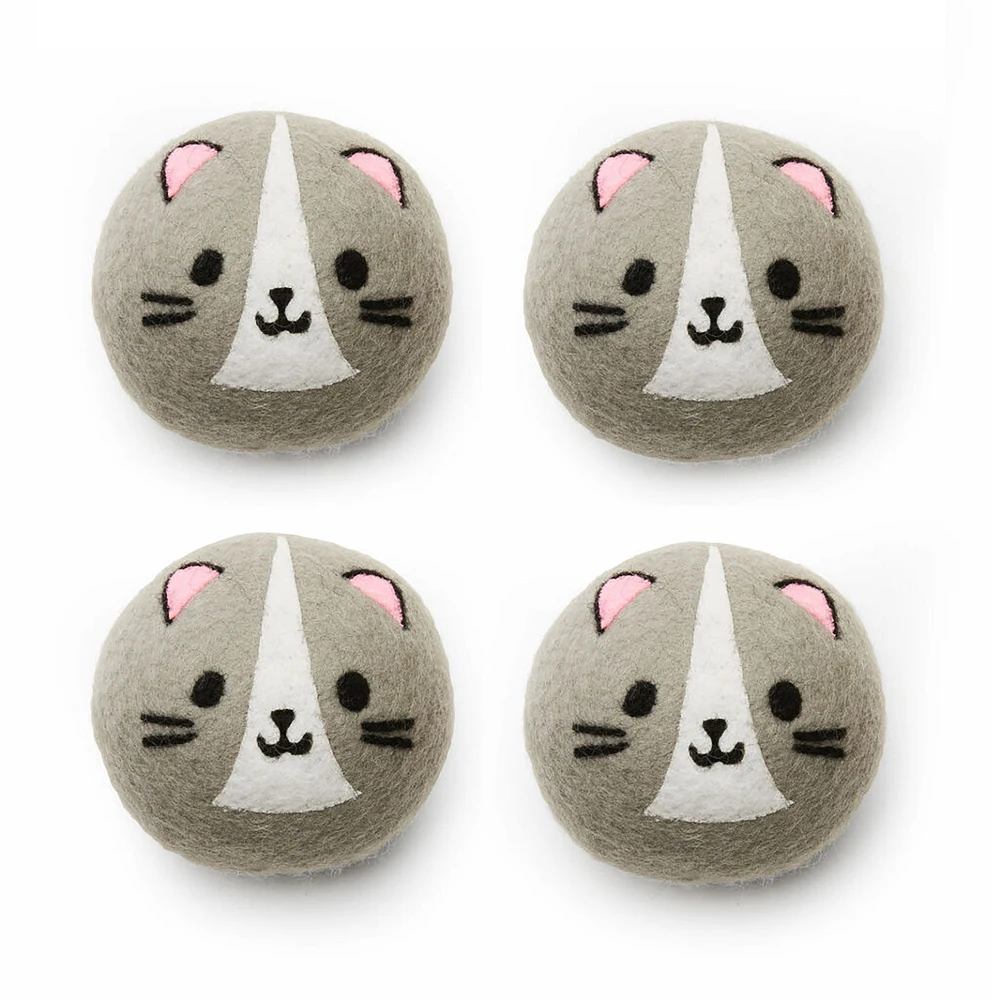 Kikkerland Cat Dryer Buddies Laundry Balls, Set of 4 for only USD 19.99 | Hallmark