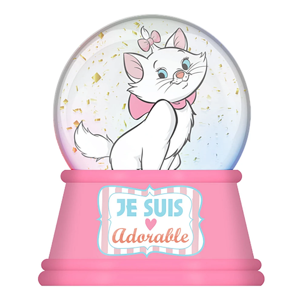 Silver Buffalo Disney The Aristocats Marie Light-Up Mini Snow Globe for only USD 11.99 | Hallmark