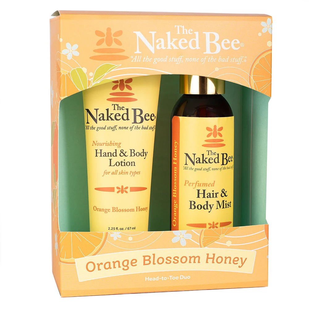 The Naked Bee Orange Blossom Honey Head-to-Toe Duo Gift Set for only USD 14.99 | Hallmark