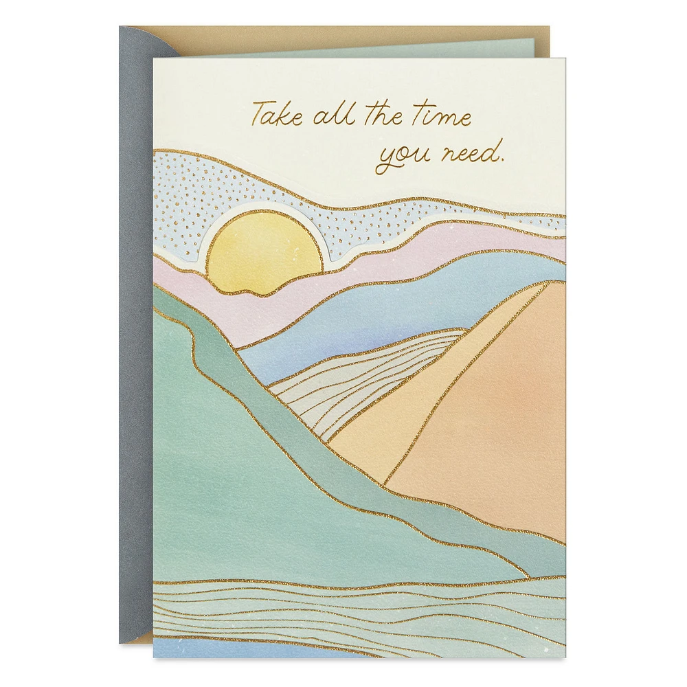Take Your Time Sympathy Card for only USD 6.59 | Hallmark