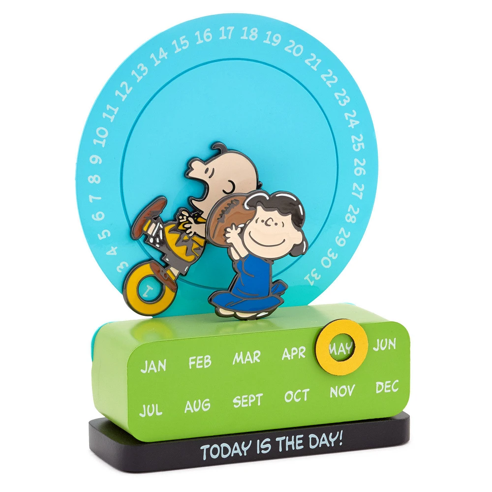Peanuts® Charlie Brown and Lucy Magnetic Perpetual Calendar for only USD 39.99 | Hallmark